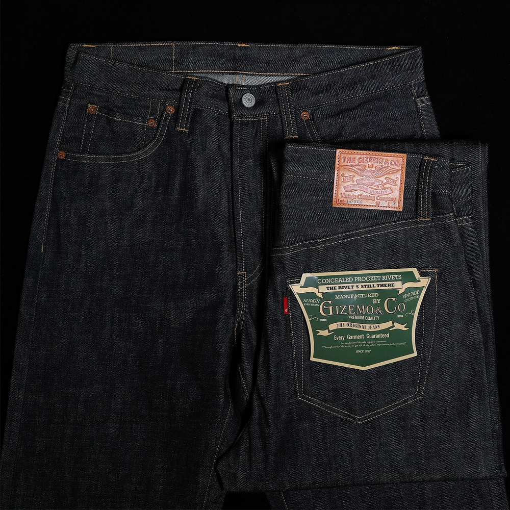 American Heavyweight Tannin Pure Straight Jeans