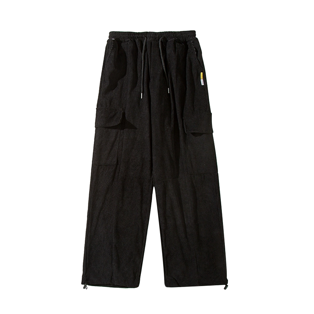 Japanese Thickened Corduroy Loose Sweatpants
