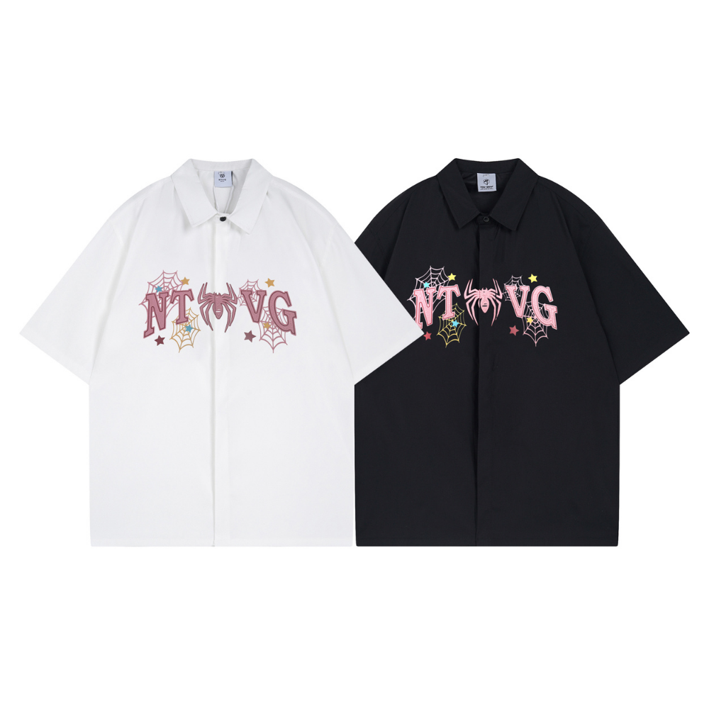 Spider Foam Letter Shirt