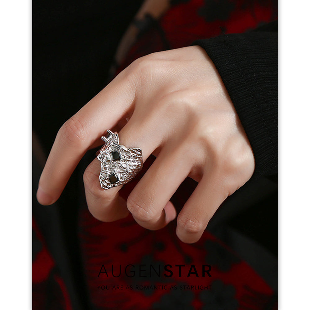 ASR | American Black Crystal Ring