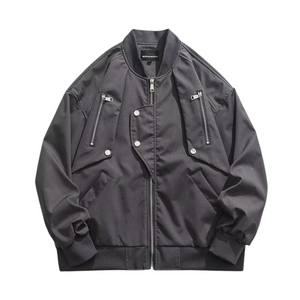 GEG | Loose Casual Solid Jacket