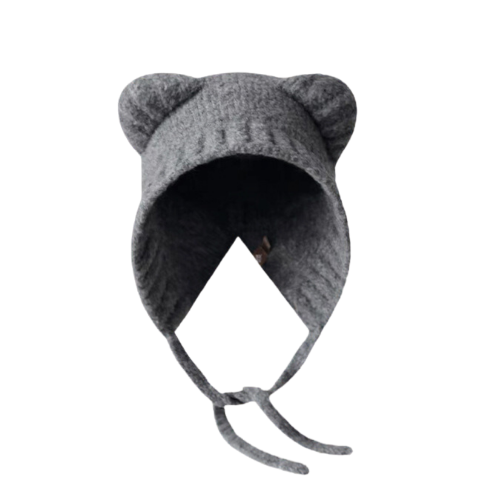 Cute Bear Knitted Hat