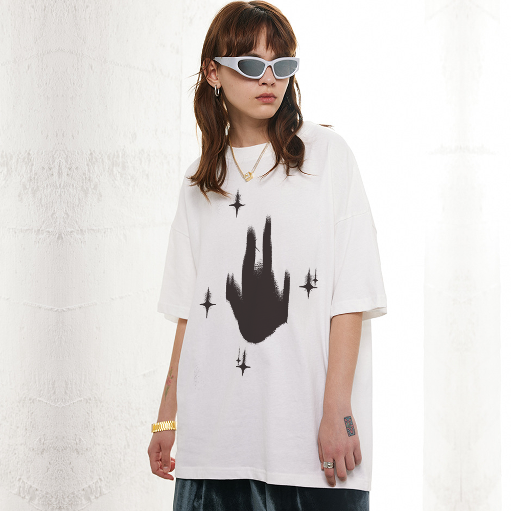 A Falling Man Print T-Shirt