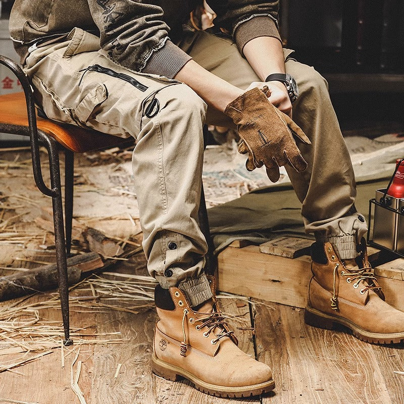 American Retro Outdoor Functional Urban Outdoor Tactical Cargo Pants