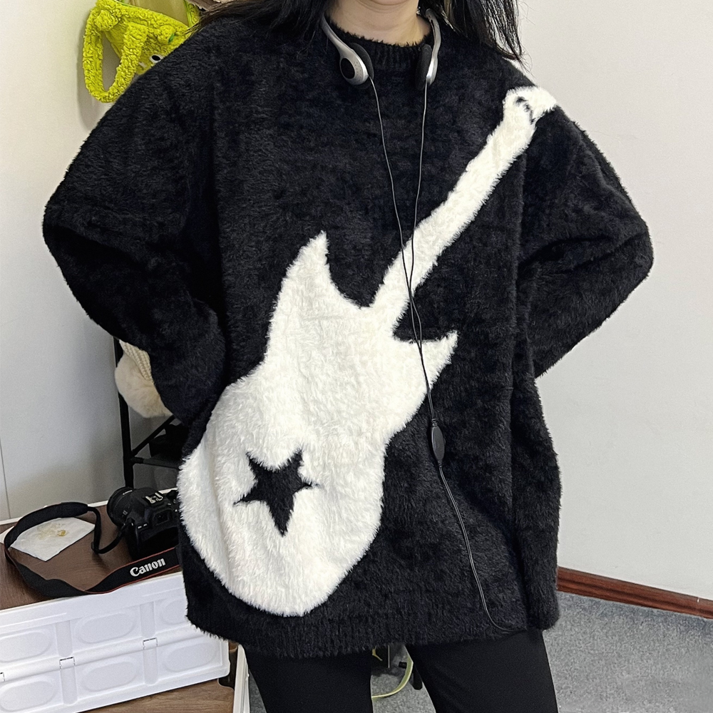 Guitar Star Couple Sweater