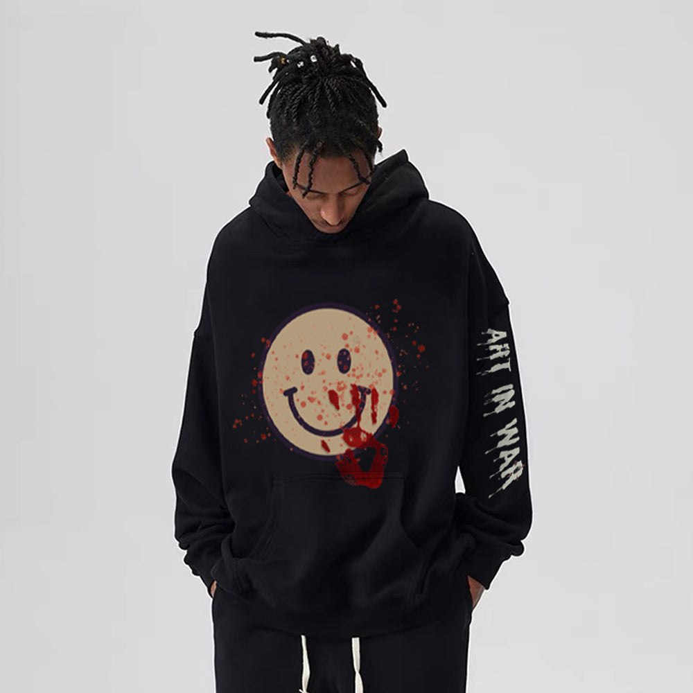 Art In War "Smile Face" Hoodie