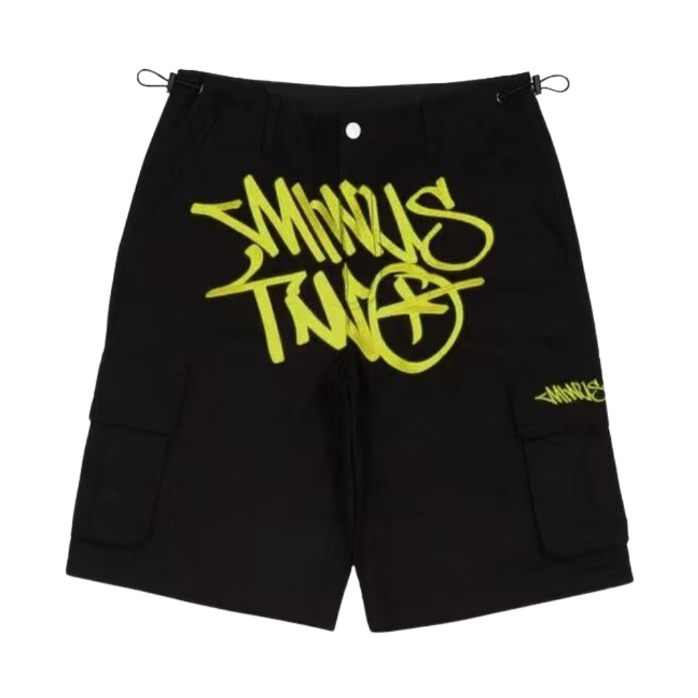 Hip Hop Paint Splash Workwear Shorts