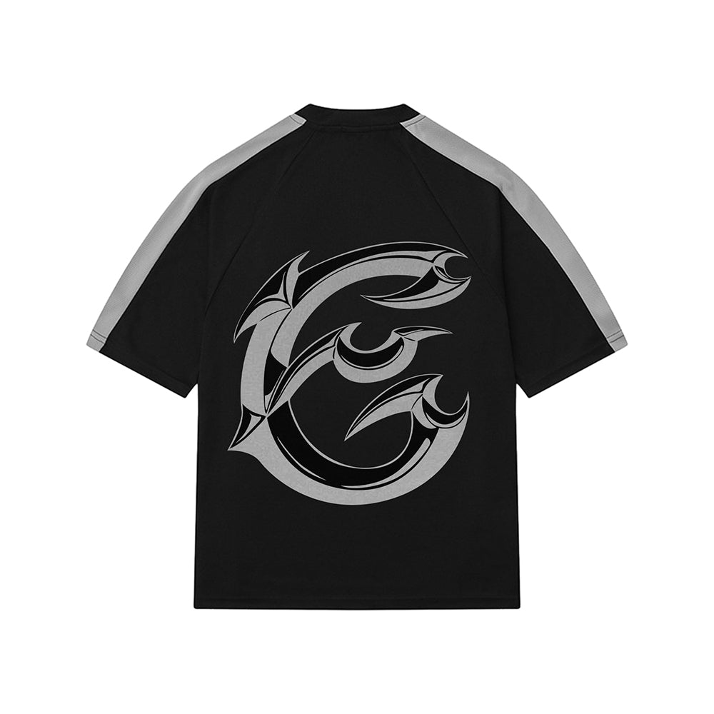 Evokyn Creative Gothic Font Jersey T-Shirt