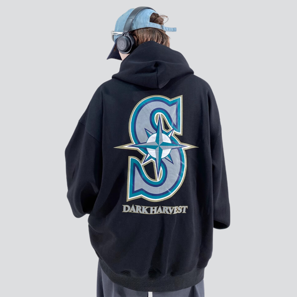 Casual S Graphic Hoodie