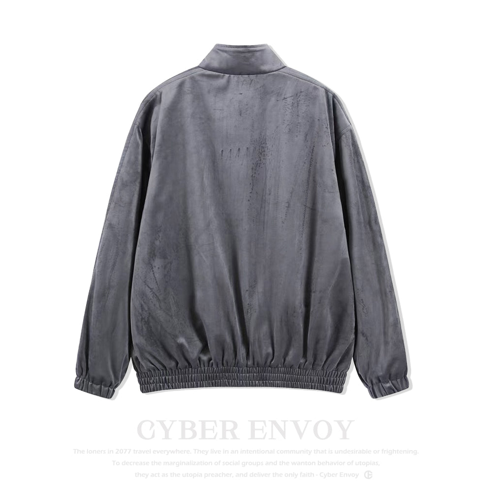 High Street Embroidered Velvet Jacket