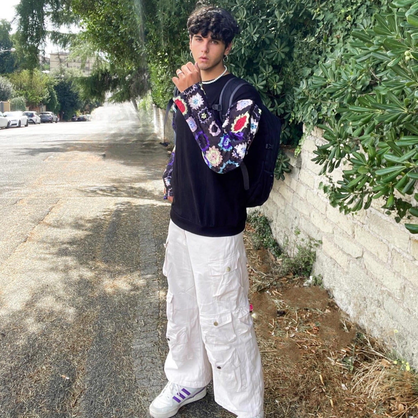 🔥American Street Multi Pocket Baggy Cargo Pants