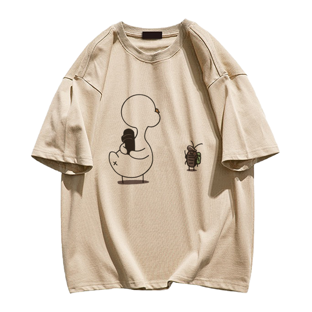 Duck Fighting Cockroaches T-Shirt