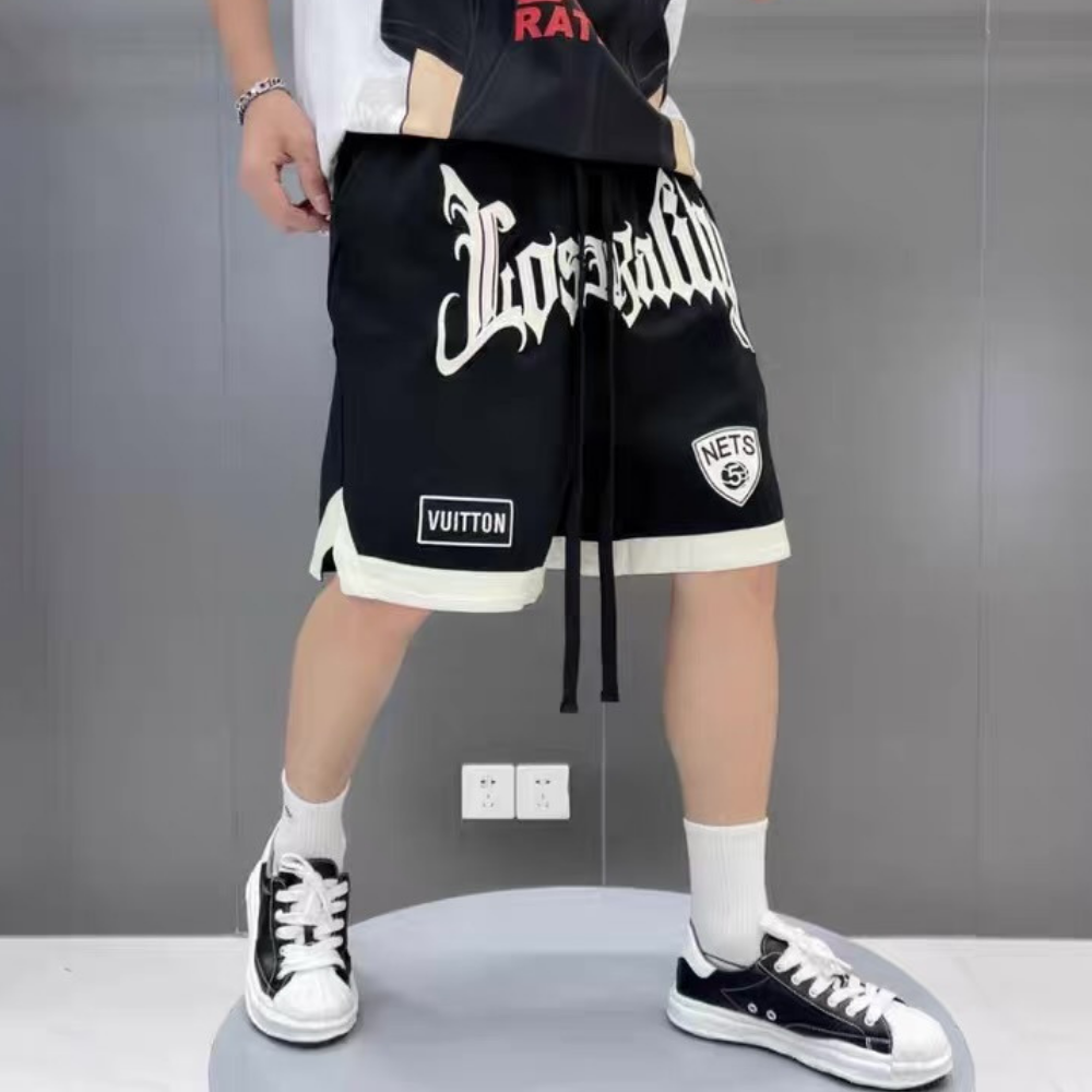 High Street Heavy Embroidery Short