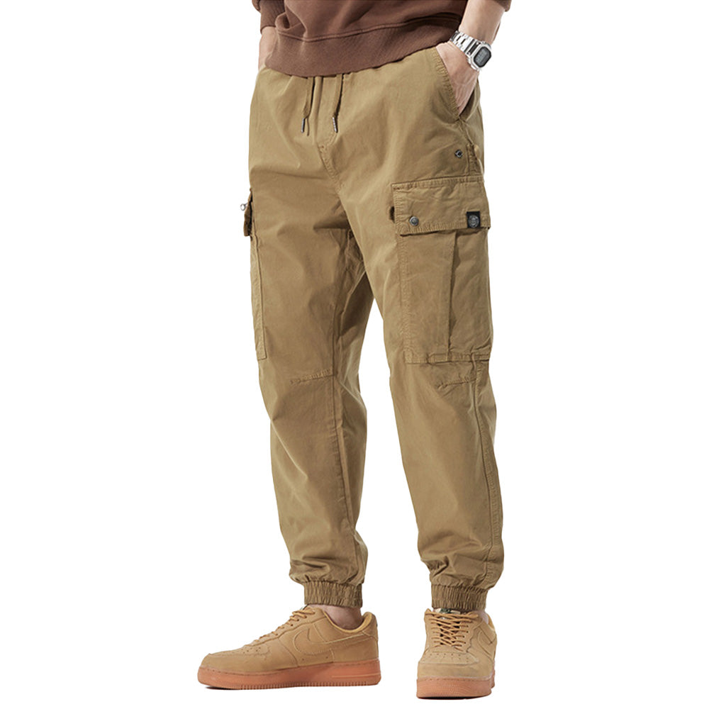 American Pocket Drawstring Cargo Pants