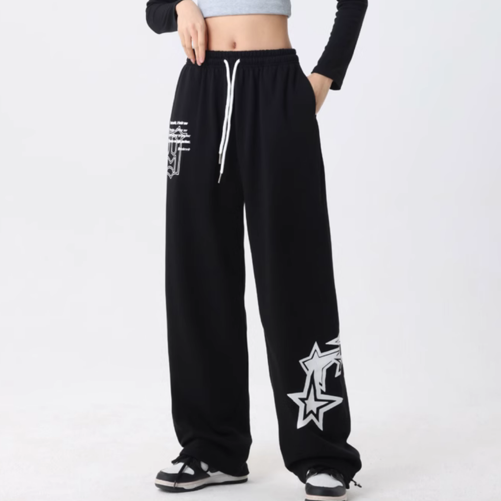 Women's Star Print Sweatpants