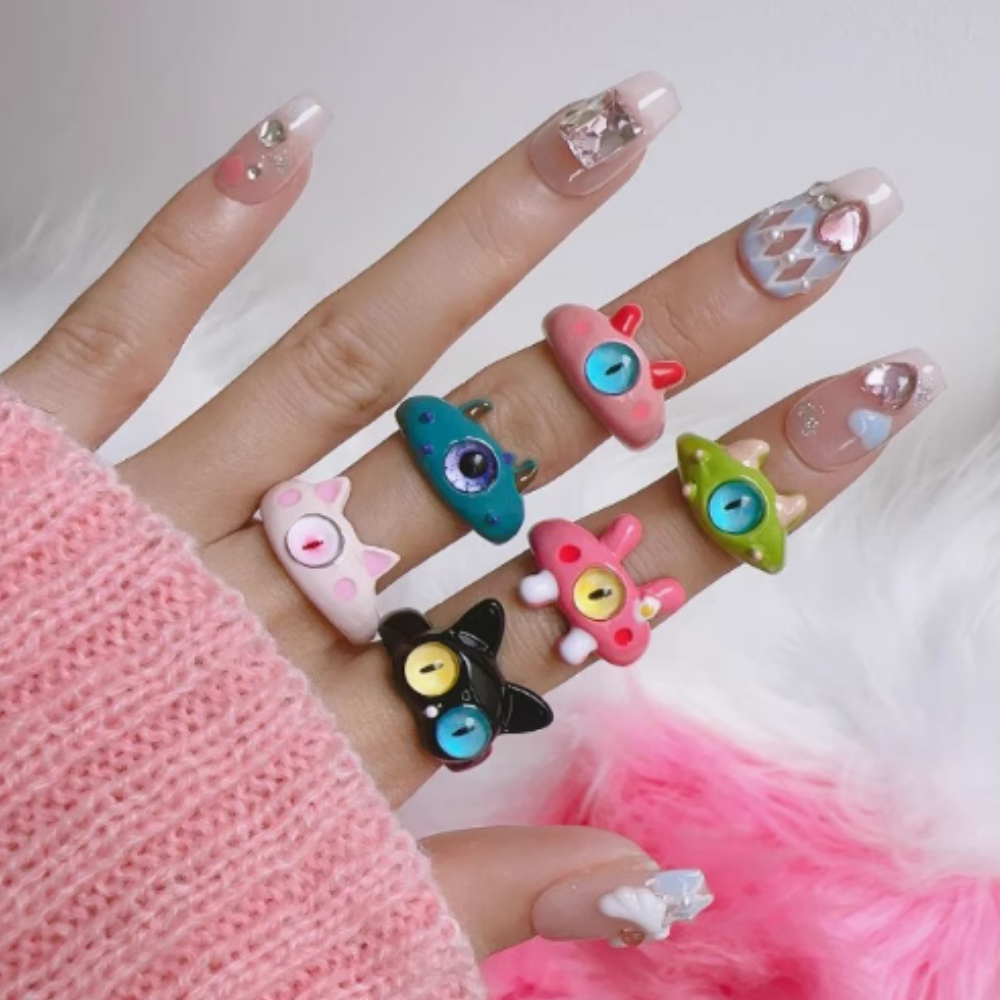 Baeleye | Cute Little Devil Ring