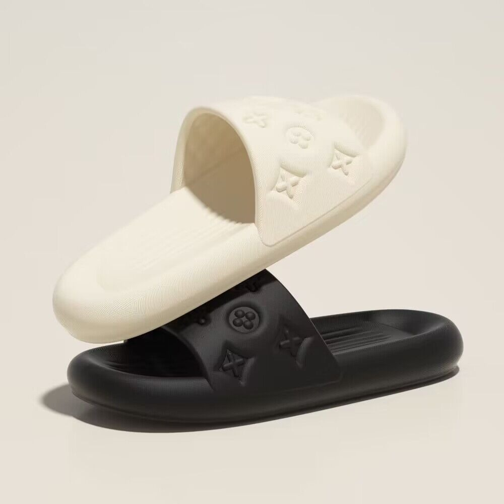 Simple Solid Color Slippers