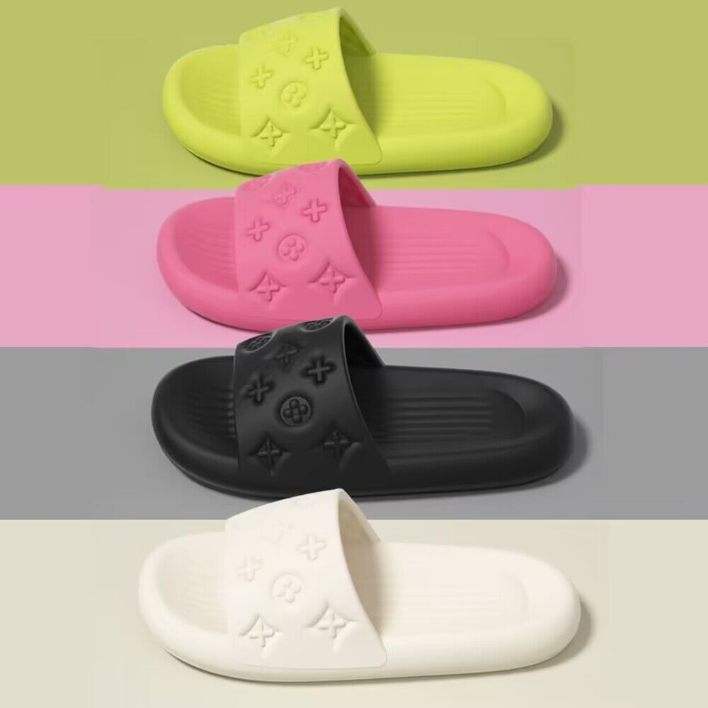 Simple Solid Color Slippers