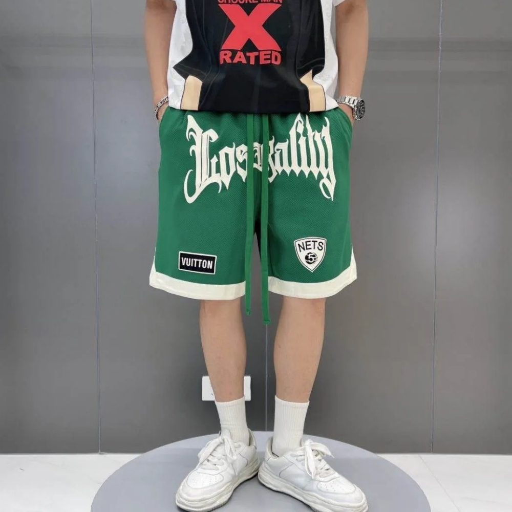 High Street Heavy Embroidery Short