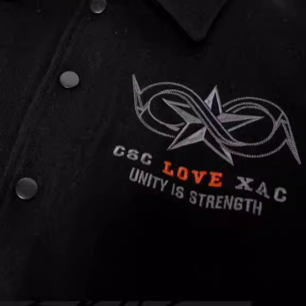 Dark Masked General Embroidered Jacket