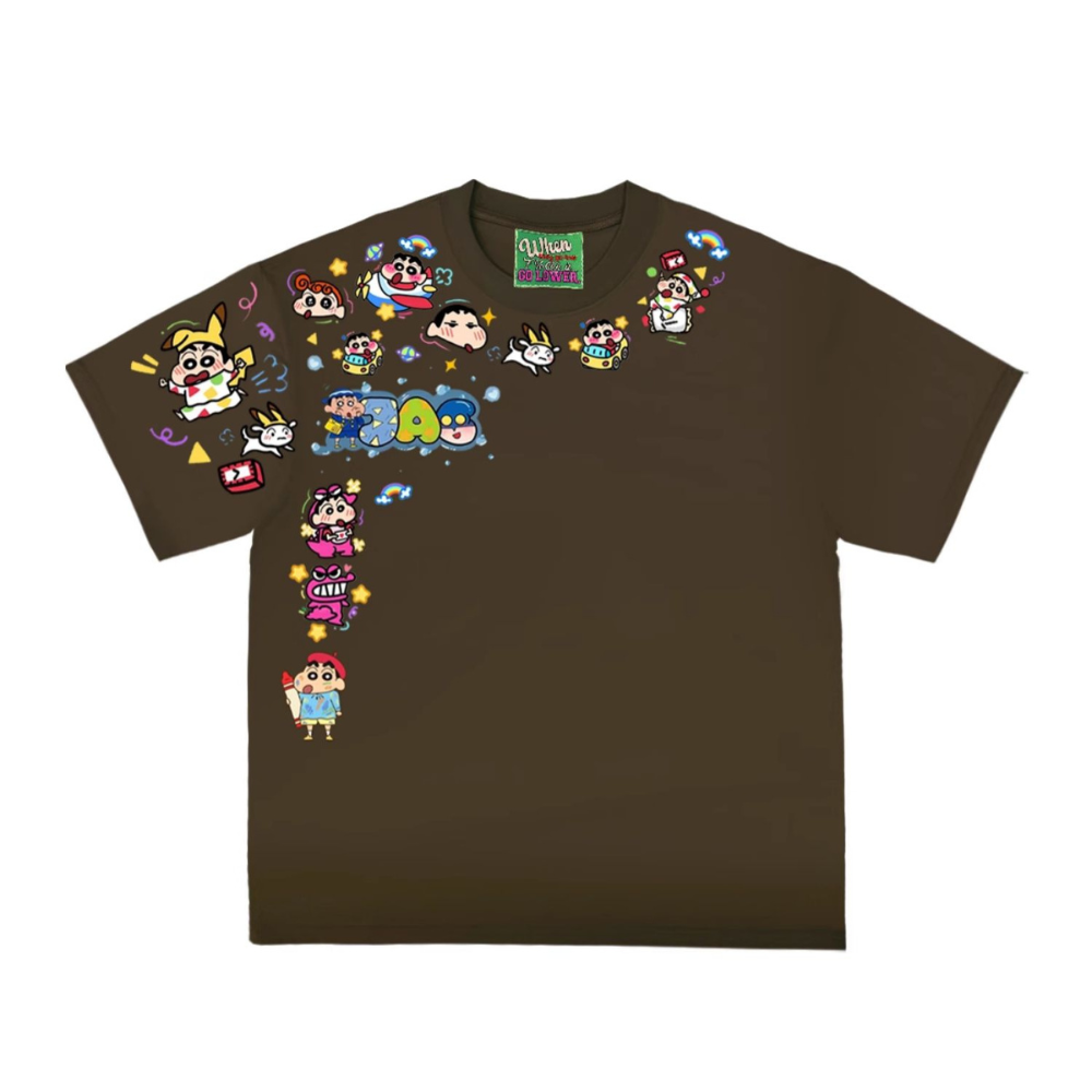 Street Philanthropist Crayon Shin chan design T-shirt
