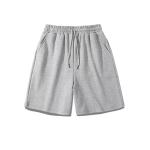 260g Solid Color Drawstring Shorts