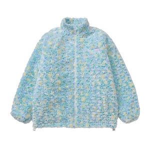 【NOW TREND】Casual Gradient Fleece Coat