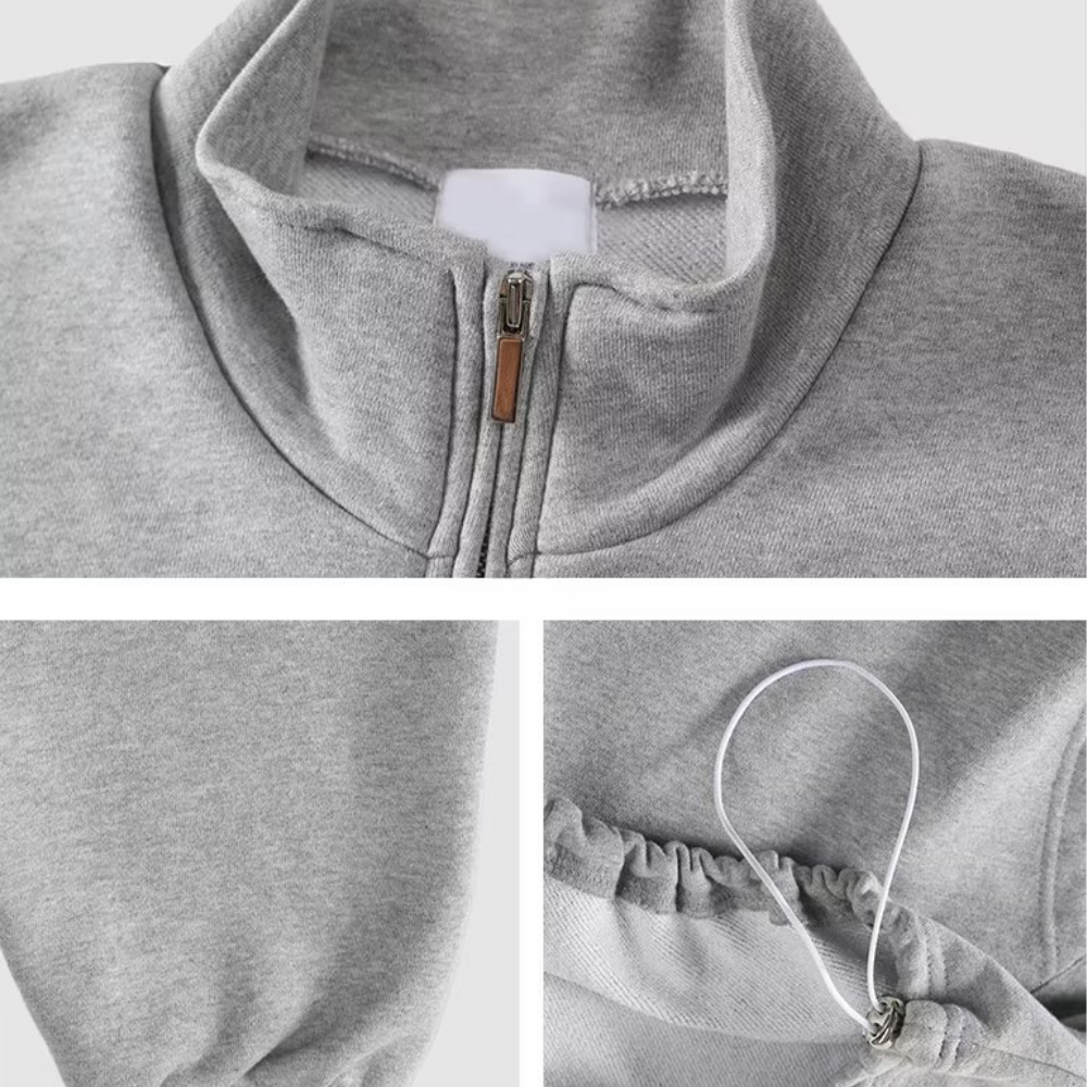 Gray Versatile Sweatshirt