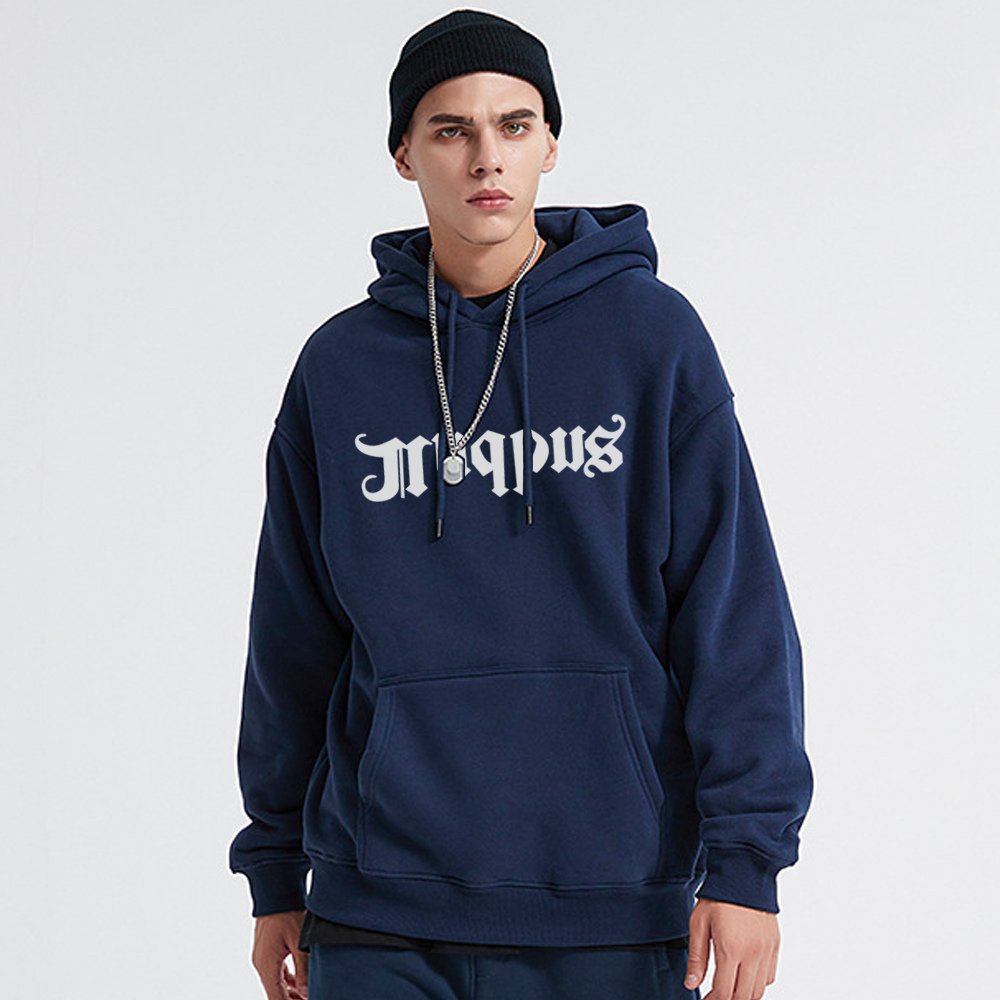 Urban Dark Skeleton Graphic Hoodie