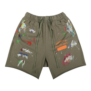 High Street Graffiti Lettering Shorts