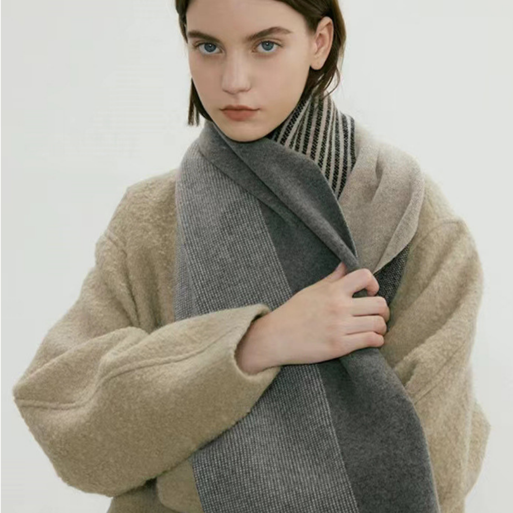 Japanese Urban Contrast Scarf
