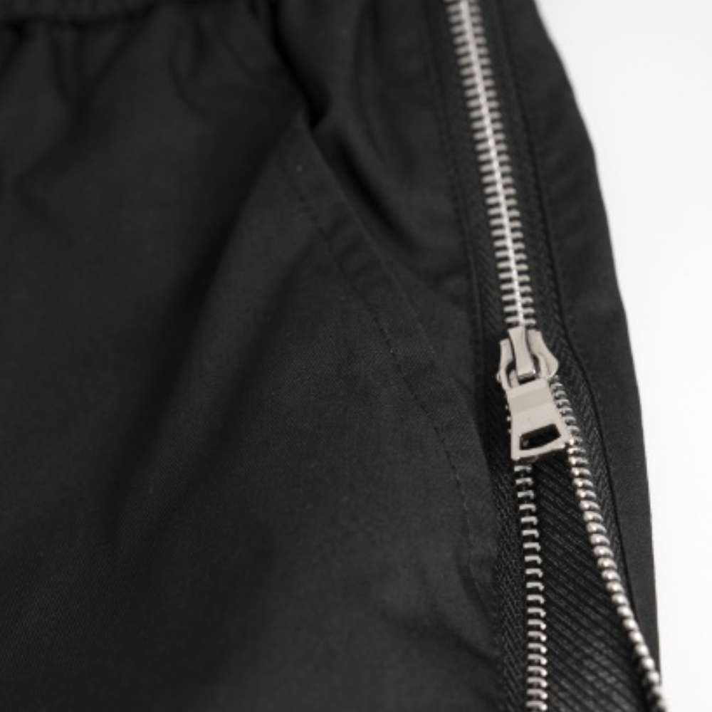 High Street Double Zip Loose Sweatpants