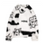 Cartoon Dairy Cow Sherpa Sweater