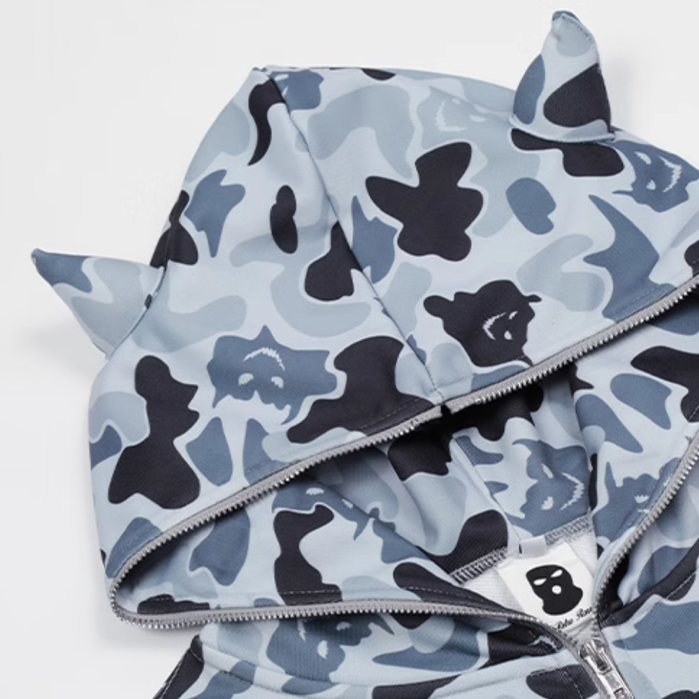 Japanese Street Devil Print Hoodie