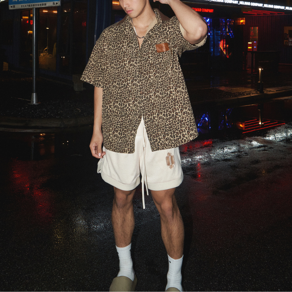 Loose Leopard Shirt