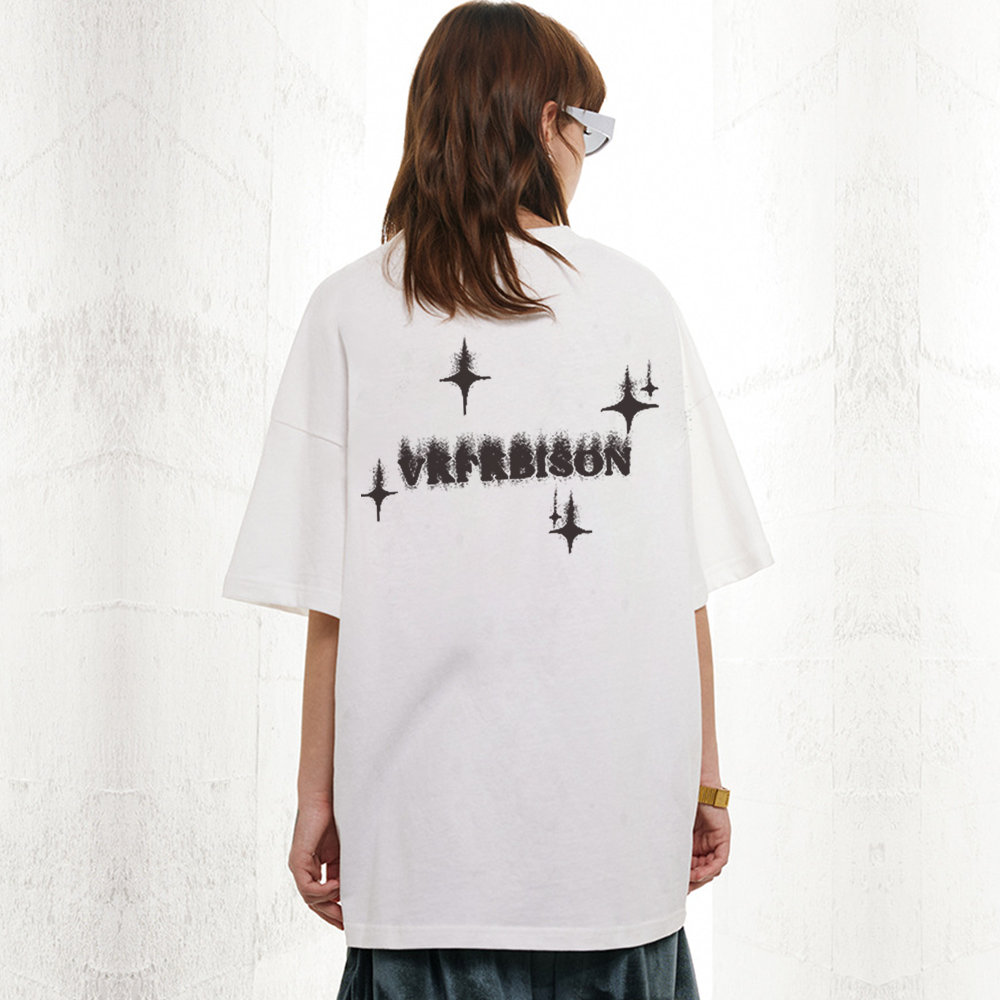 A Falling Man Print T-Shirt