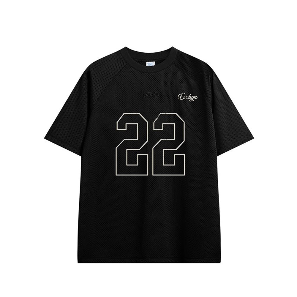 Evokyn 22 Jersey Mesh Print Tee