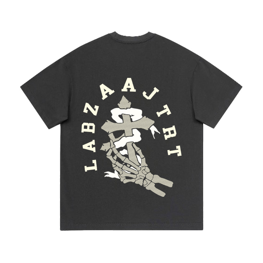 Crush Skull | Bold Hand Bone Graphic T-shirt