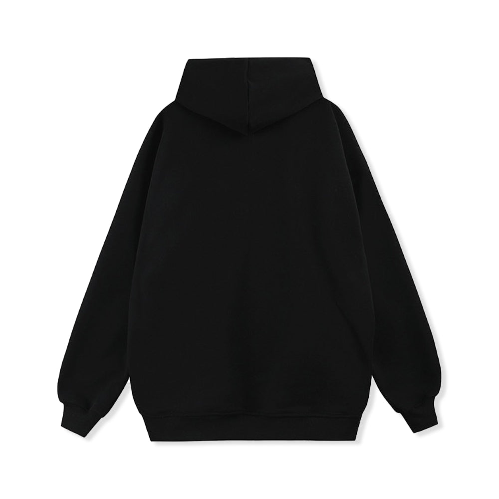 6Kull Burning Flaming Skull Hoodie