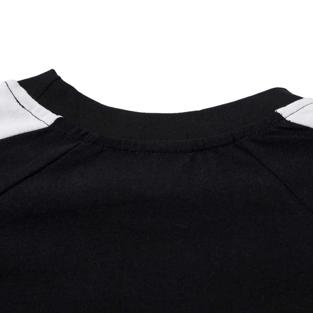 Evokyn Contrast Color Motorcycle Print T-shirt