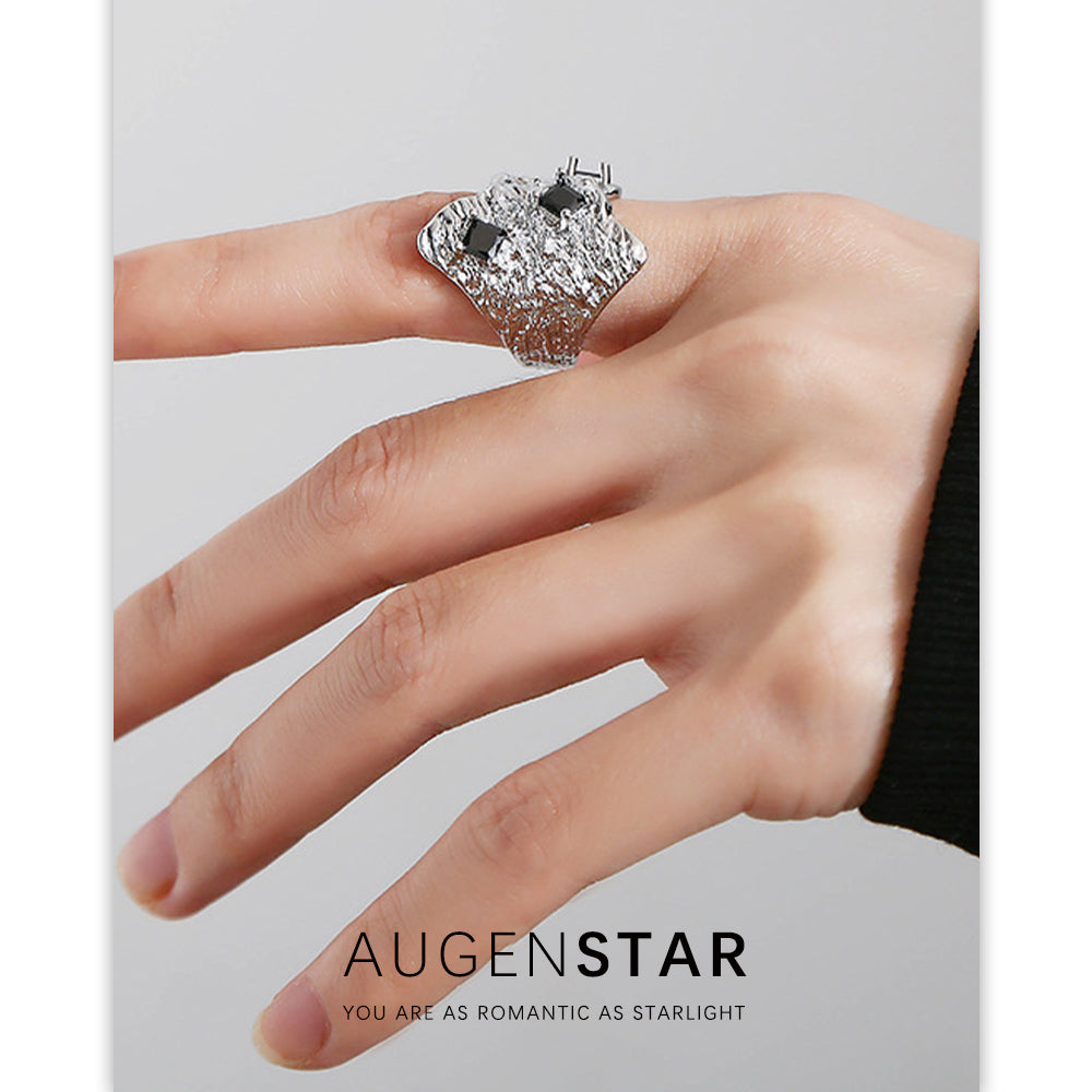 ASR | American Black Crystal Ring