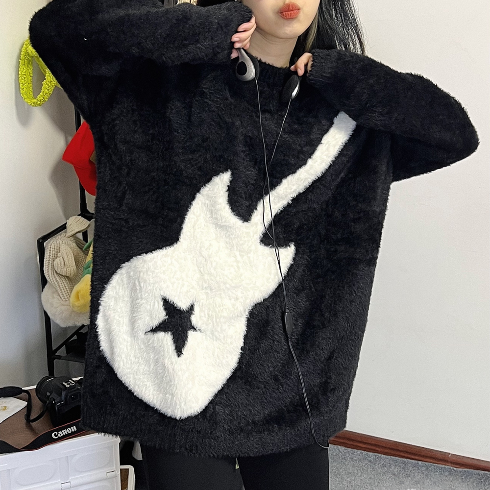 Guitar Star Couple Sweater