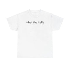 Unseen Echoes What the Helly Tee Details