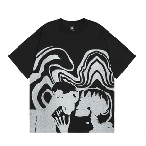 Dark Skeleton Couple T-shirt