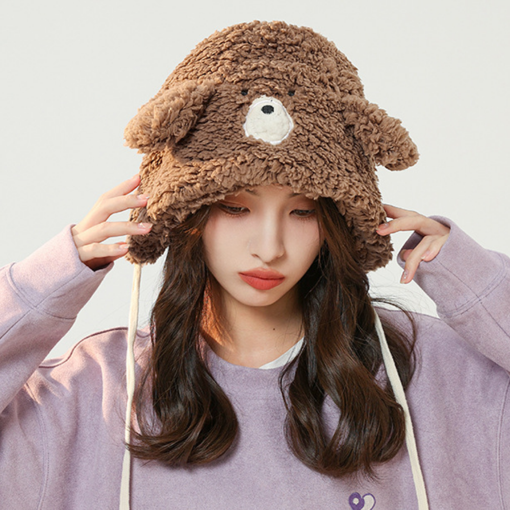 Solid Color Lamb Hat