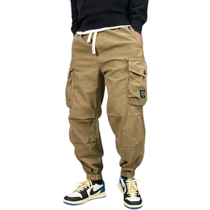 Heavy Drawstring Cargo Pants