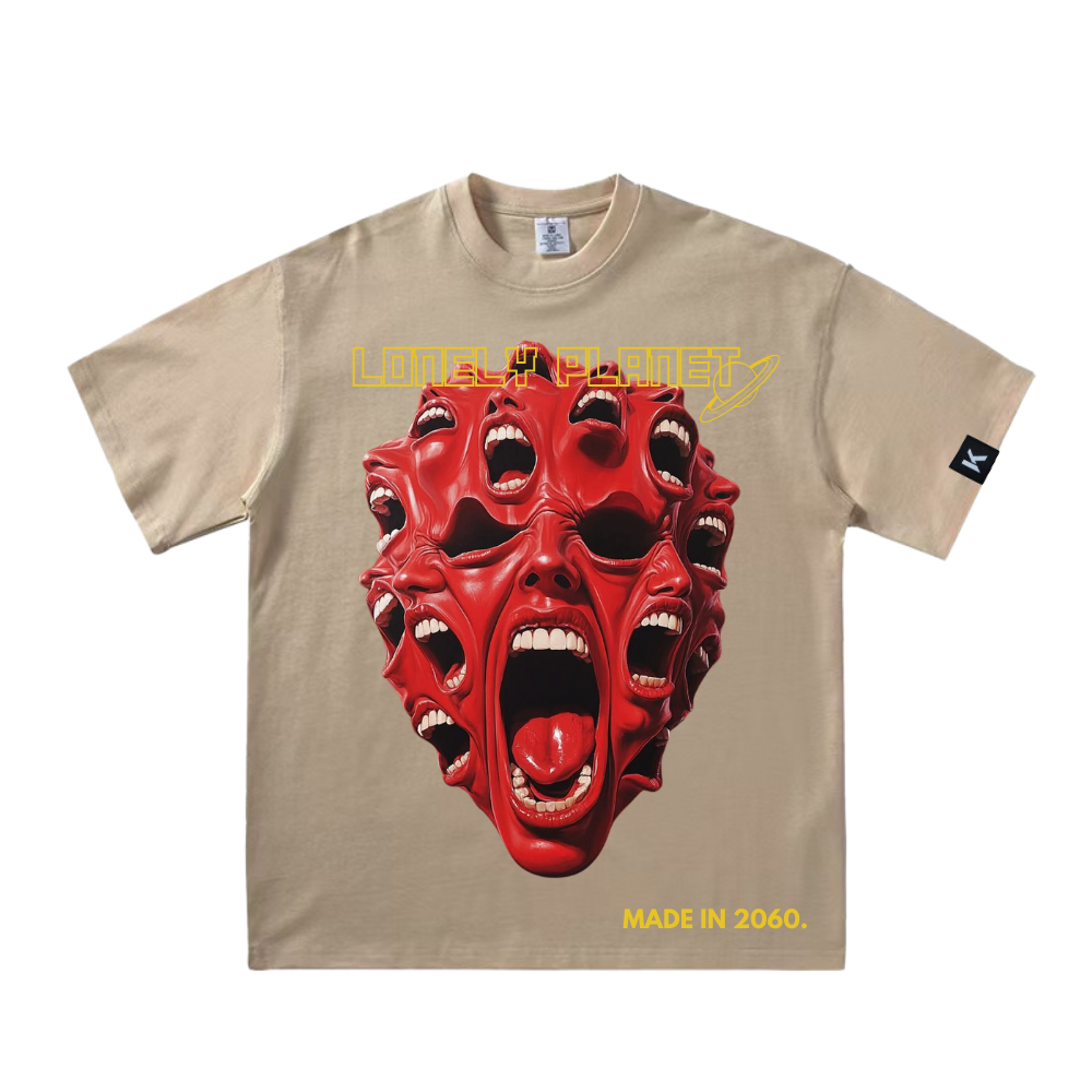 LONELY PLANET Scram Monster 'Mouth Monster ‘T-shirt