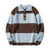 OOC' Preppy Contrast Color Couple Polo Sweater