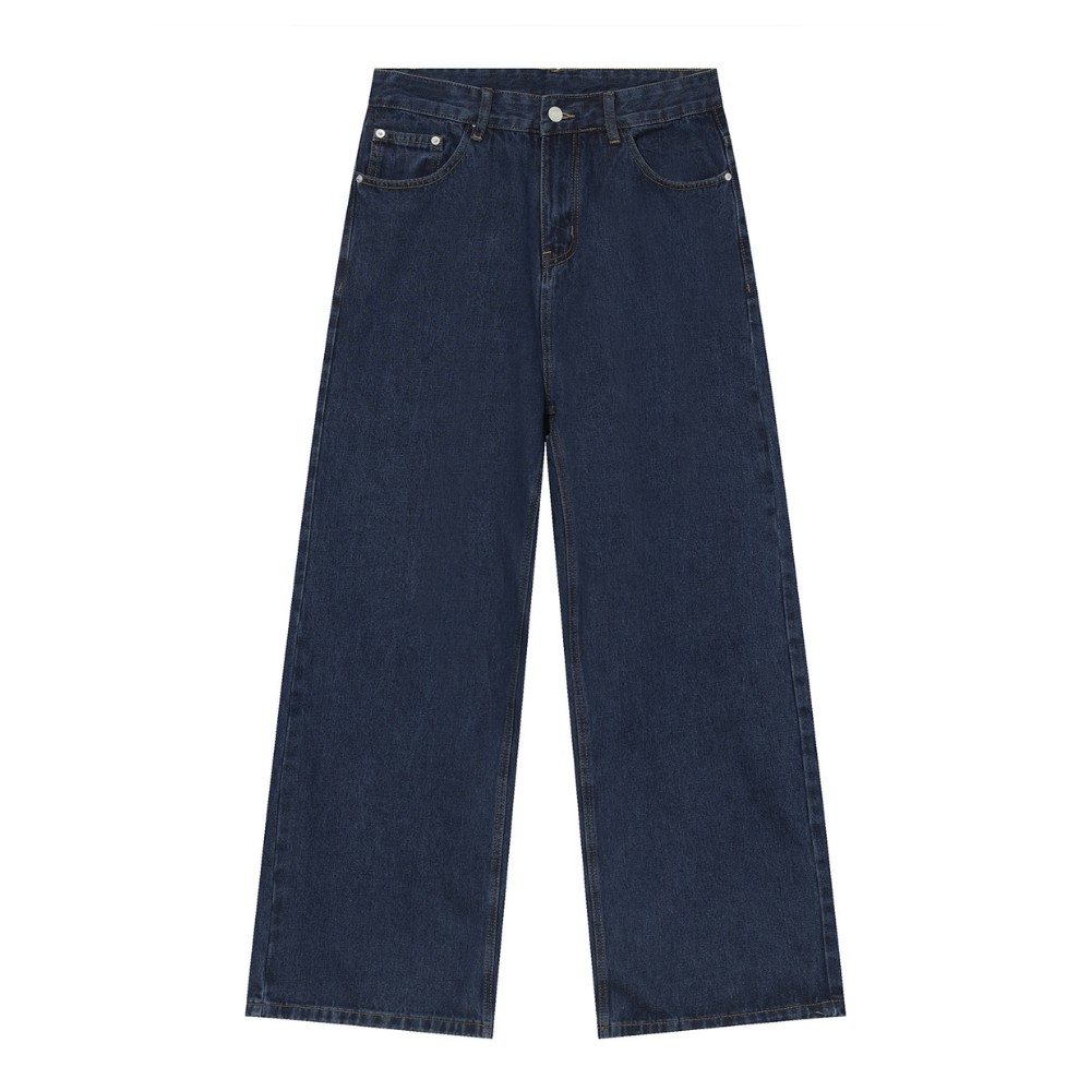 Classic Solid Color Slim Jeans