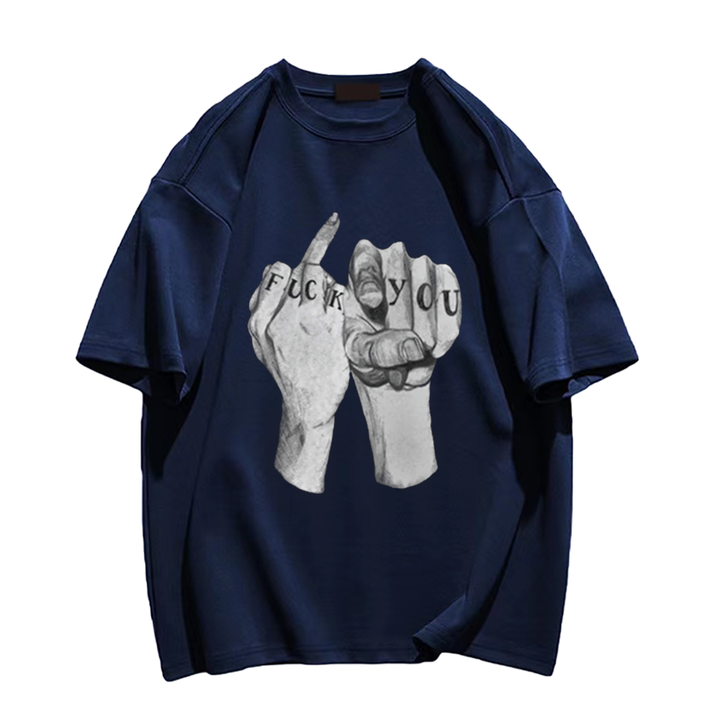 High Street Finger Letters T-Shirt